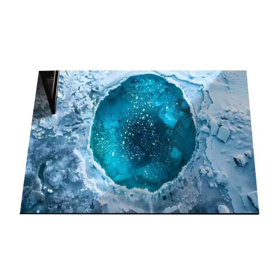 

3D Optical Illusion Rug Realistic Hole Doormat Non-Slip Bottom Entrance Rug Floor Mat for Front Door Kitchen Bathroom Home Decor 40x60cm H