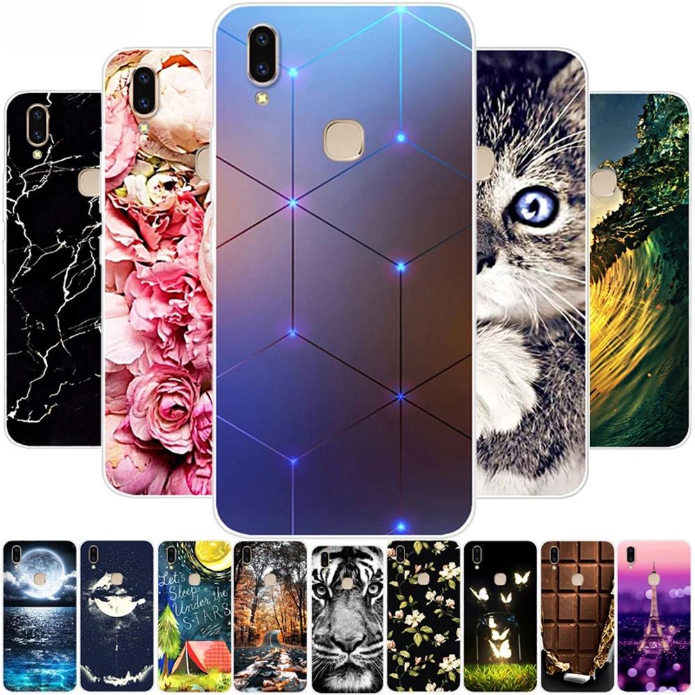 Buy Vivo Y11 Leather Silicon Soft TPU Mobile Phone Cover For Vivo Y11