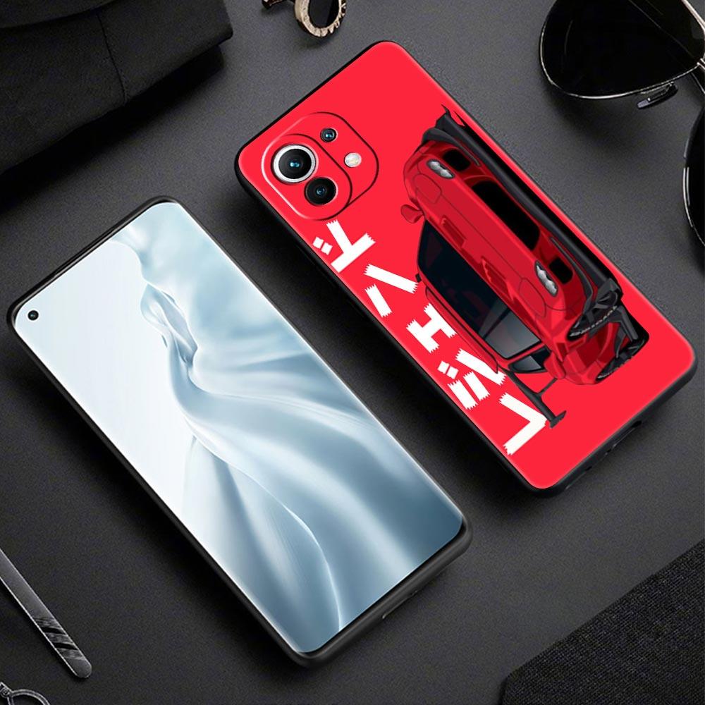 Case For Xiaomi Poco X4 X3 NFC F3 F4 M3 M4 Mi Note 12T 10 11 Ultra 11T 13 Pro 10T 12 Lite 9T 5G Cover JDM Tokyo Drift Sports Car