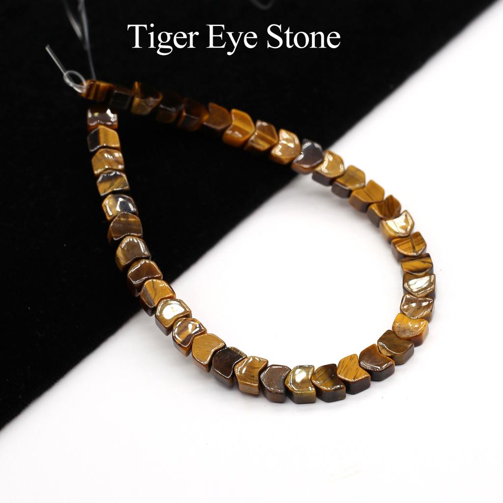 1String, Small Bullet Shape Crystal Beads, Fashion Yellow Jade Sodalite Gemstone Beads for Jewelry Making DIY Necklace Christmas Crafts 38cm