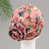 Adult Hat Women's Autumn and Winter Versatile Pullover Hat Multicolor Indian Hat Baotou Hat Women