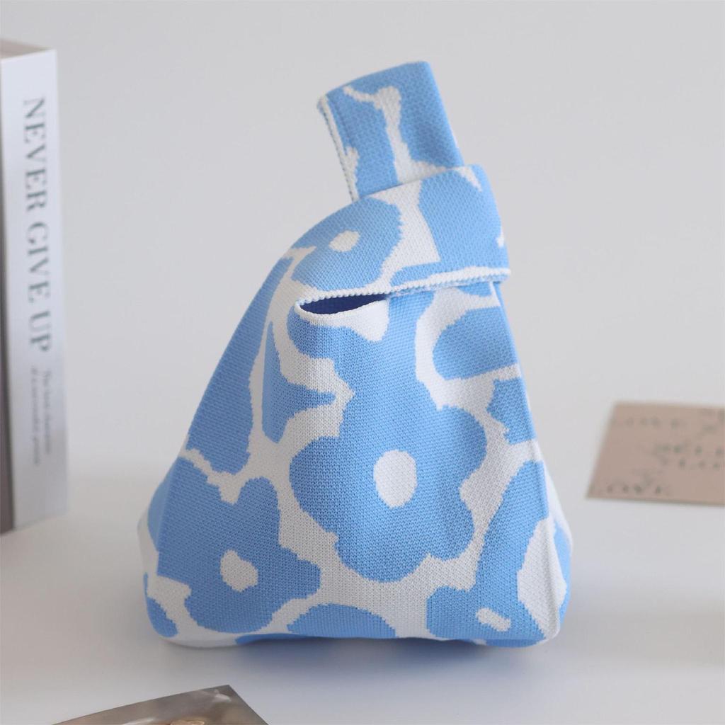 Chic Portable Knitted Handbag - Xiaohongshu Recommended Cute Style