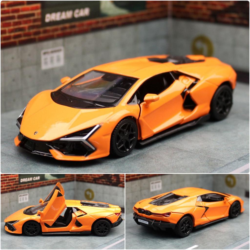 1/36 Lamborghini Revuelto Alloy Car Diecasts & Toy Vehicles Car Model Miniature Scale Model Car Toys for Children