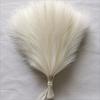 24PCS Brown Faux Pampas Grass White, 56cm Short Artificial Pompous Grass Floral Fake Pompas Grass Branches Vase Filler