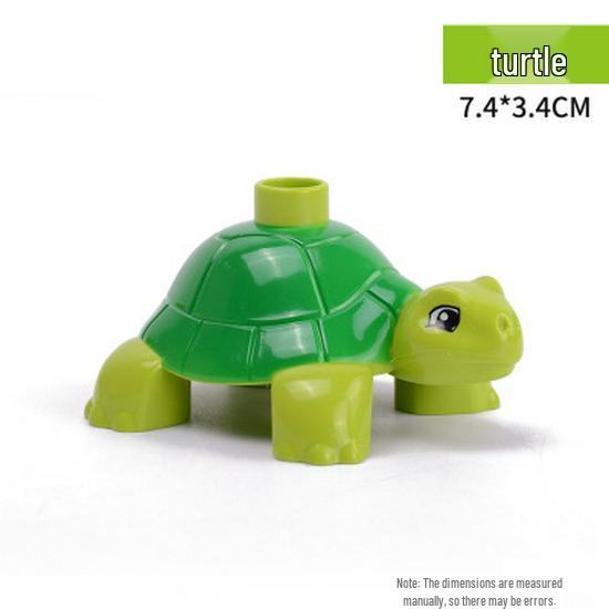 Large Animal Building Blocks: Dinosaur, Tiger, Elephant, Crocodile, Giraffe DIY Educational Toys for Kids