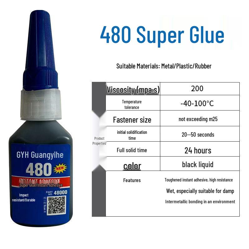 401 Super Glue Universal Adhesive for Wood, Plastic, Toys, Rubber - Instant Bond 460, 403, 406, 414, 415, 495.
