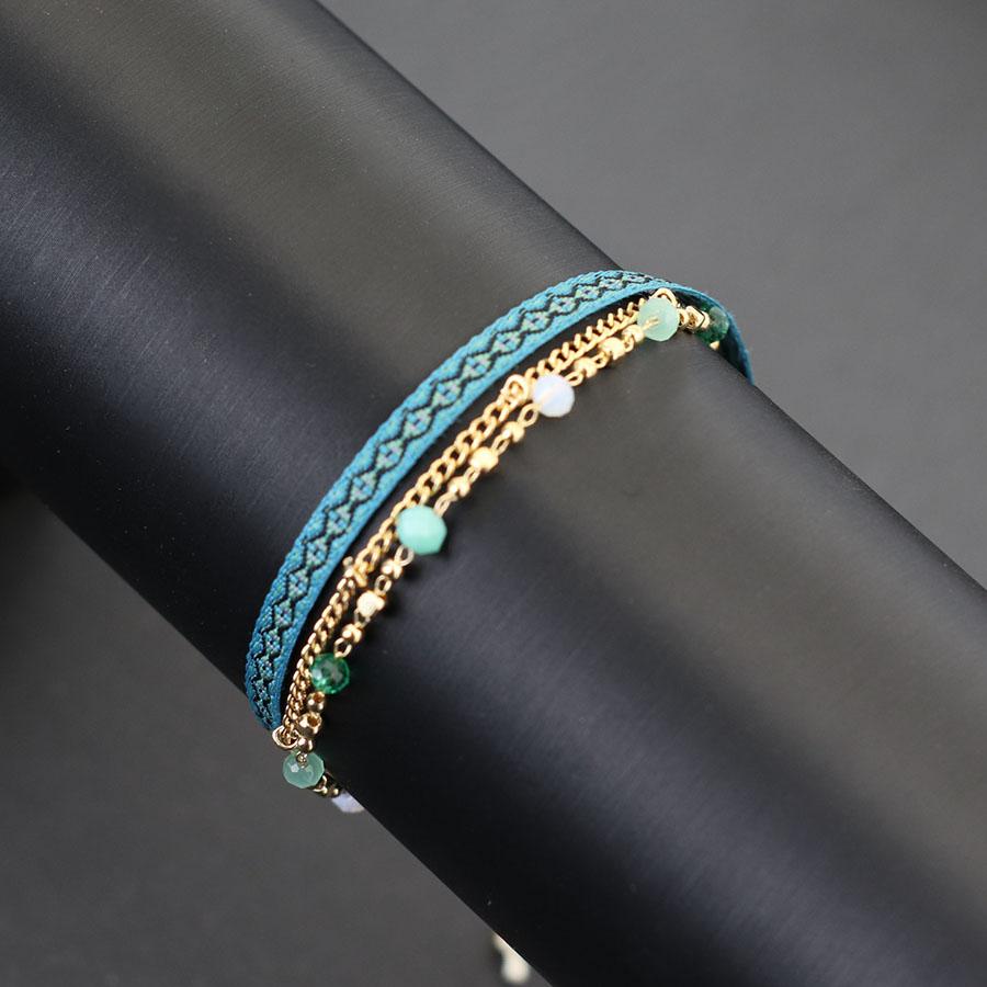 New Novel Bohamian String Bracelet For Women Handmade Adjustable Ethnic Braslet Beach Casual Accessories Chain Link Braclet