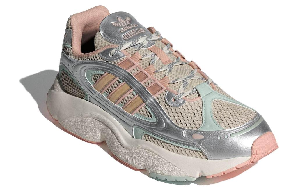 Adidas Originals Ozmillen Fabric Abrasion Resistant Breathable Low top Running Shoes Women's Sand Brown IF1816