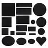Tessuto Patch per Buchi Giacca Piumino Patch per Buchi Vestiti Patch per Buchi Tessuto Ricamato Nero Ricamo al Computer Patch Tessuto Ricamato
