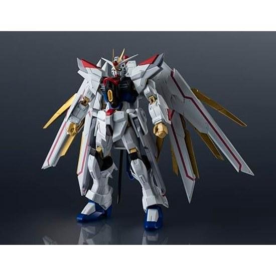 TAMASHII NATIONS GUNDAM UNIVERSE Mobile Suit SEED FREEDOM ZGMF A-262PD-P MIGHTY STRIKE (Mighty Gundam) approximately 150mm ABS PVC painted movable