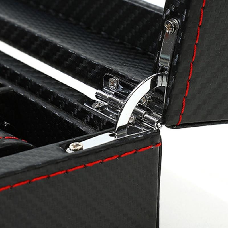 Additional Velutinous Lined Watch Storage Case Secure Metal Grip Plan For Jewelry Display And Travel