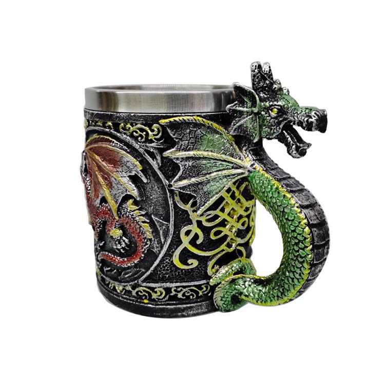 Stainless Steel Skull Goblet: Halloween Gift Mug