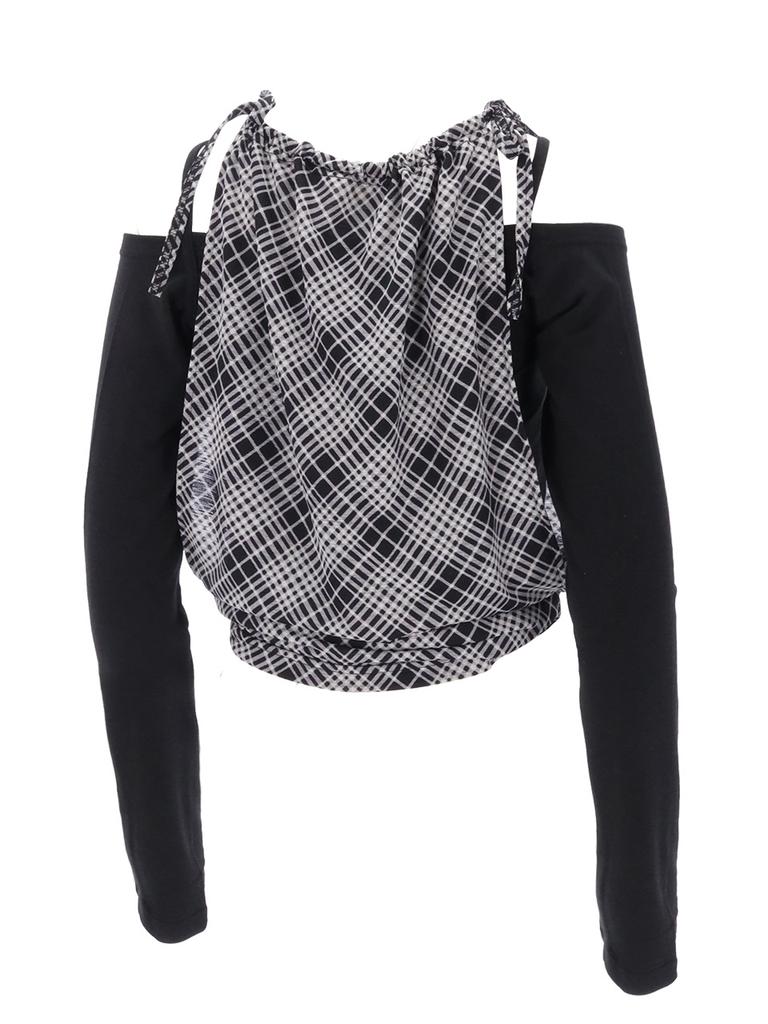 SETSETSET Transform Layered Tee (Black)