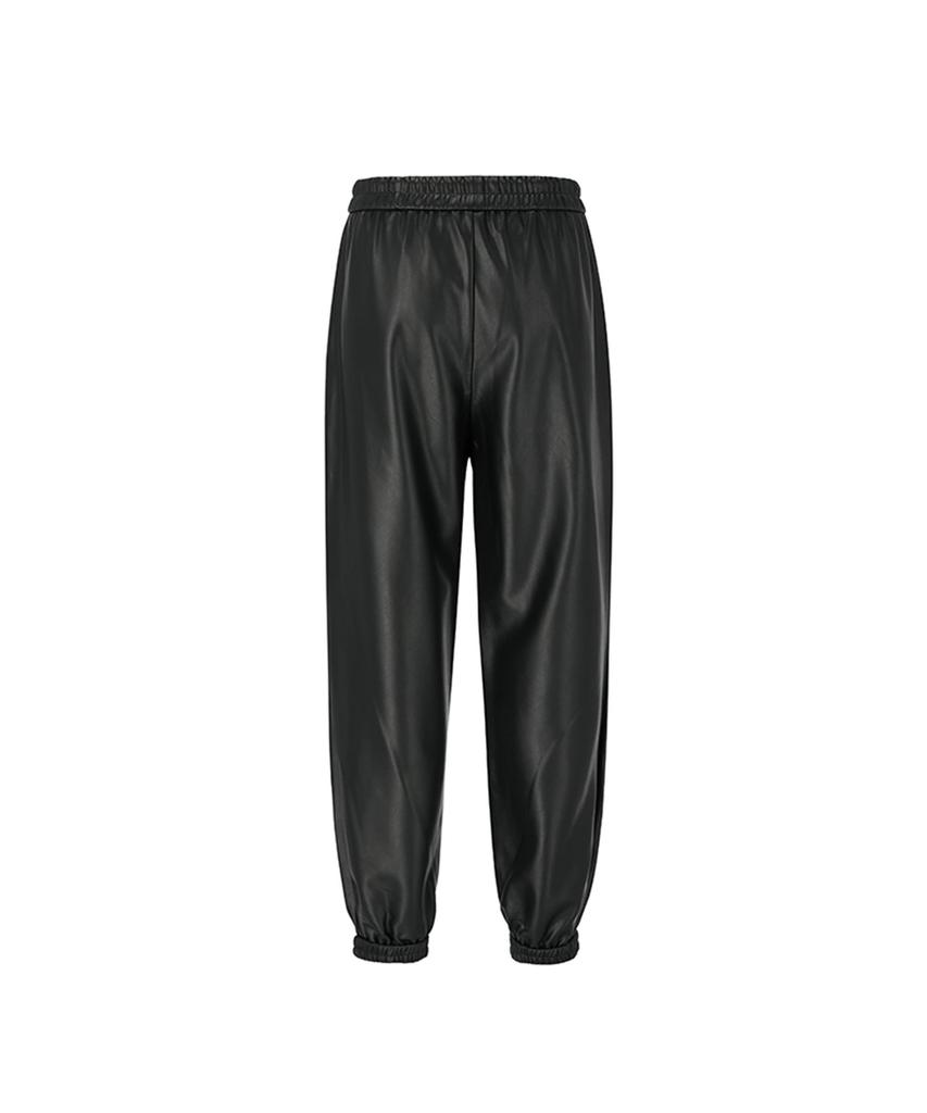 VISITINNEWYORK Faux Leather Jogger Pants (Vyalp20)