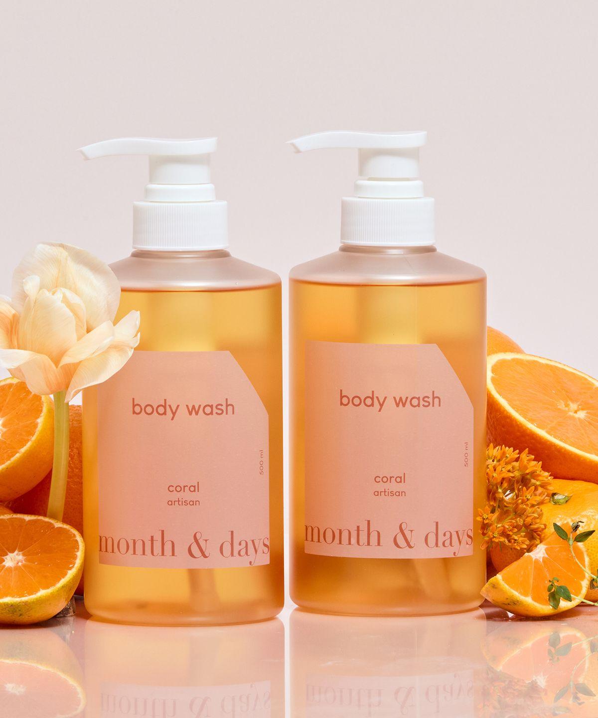 Perfume Care Body Wash Coral Artisan 500ml x 2