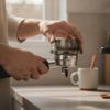 Portafilter Dosing Grounds Catcher Precision Accessory Streamlined for Baristas