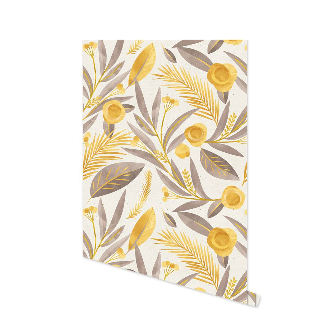 

Акварельные цветы Съемные самоклеящиеся обои Цветочные Розовые/Белые/Зеленые Самоклеящиеся обои Виниловая пленка для декора стен 3mx45cm