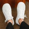 Zapatos Deportivos Casuales de Malla de Punta Ancha Transpirables Ligeros para Caminar Zapatillas de Entrenamiento para Ejercicio Planos de Ocio