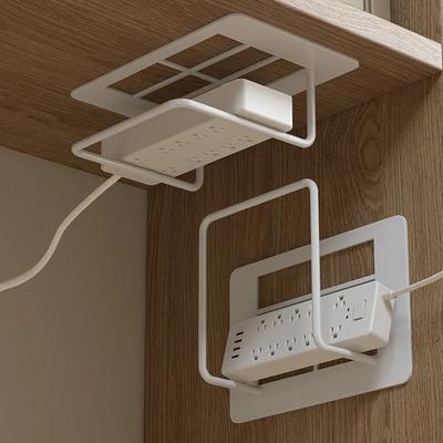 Wandmontierter Routerständer mit Kabelmanagement-Design für Aufbewahrungsbox-Halterung und Top-Box, Bohren nicht erforderlich, WLAN-Regal,