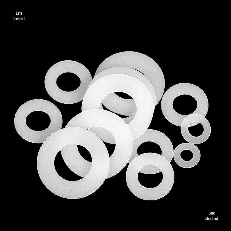 Nylon Insulating Flat Washers: M5-M24 Sizes