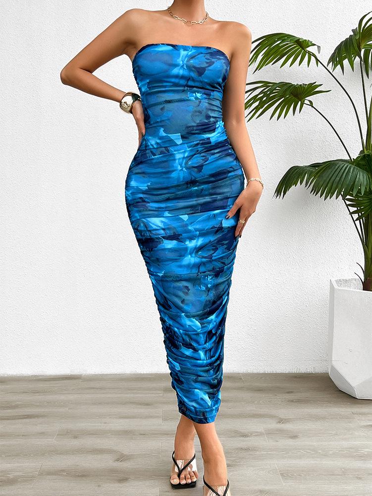 

Элегантное платье-труба Diyun European & American Women s Spring/Letter 2024