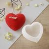New 3D Heart-shaped Silicone Mold Handmade Easy to Release DIY Woven Love Heart White Cake Baking Tool Valentine's Day Gift