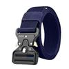 Cintura Tattica da Uomo in Webbing di Nylon Regolabile Resistente Cinghia da Vita per Uso Quotidiano Escursionismo Allenamento Attività all'Aperto