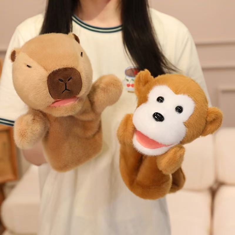 25cm New Simulation Puzzle Funny Animal Figurine Stuffed Plush Toy Cartoon Anime Cute Children's Birthday Gift Fun Doll