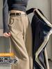 Women's Spring New High-Waisted Pants: Slim, Wide, Straight, and Floor-Length Styles