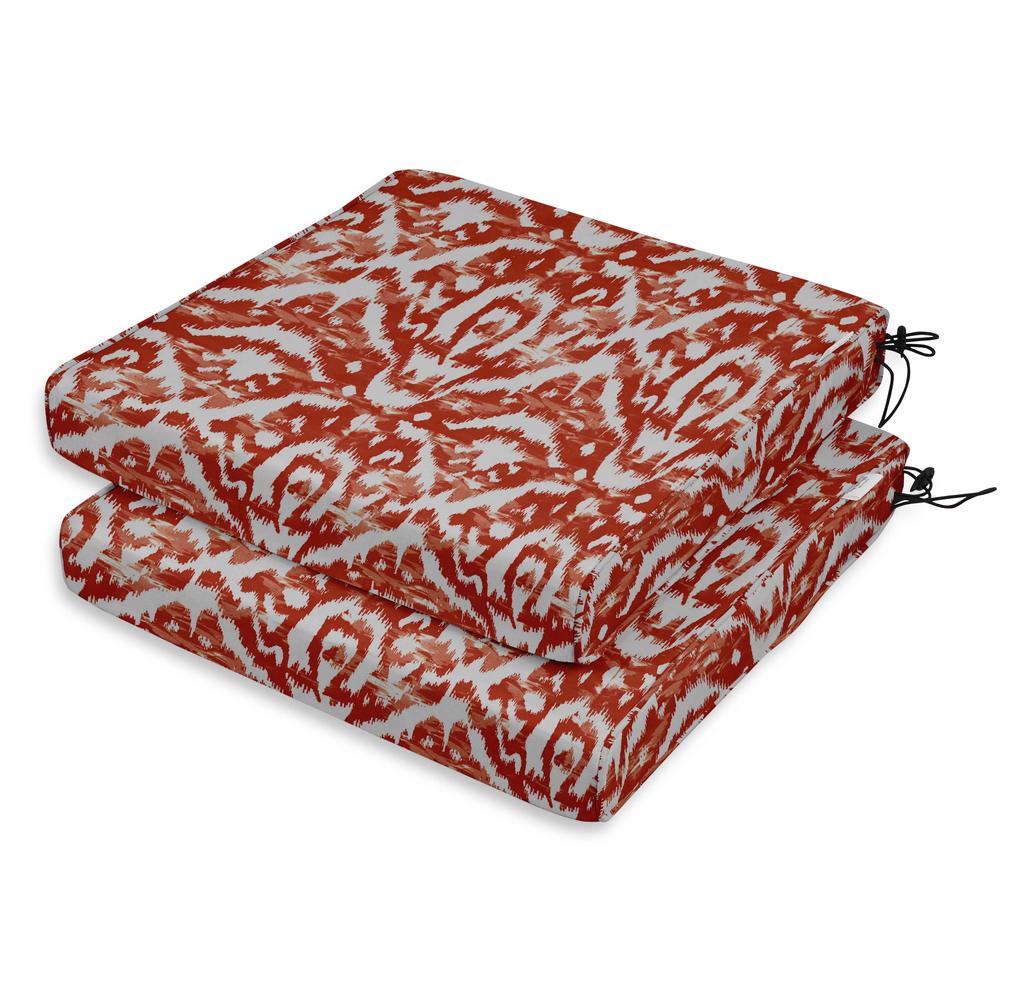 Vargottam Perfect Outdoor Indoor Square Corner Seat Cushions Water-Resistant Lounge Chair 18.5" X 16" Home Office Patio Furniture