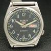 VINTAGE SEIKO 5 AUTOMATIC 7S26A JAPAN MENS BLACK COLOR DIAL WATCH A701611-5 R206c-a701611