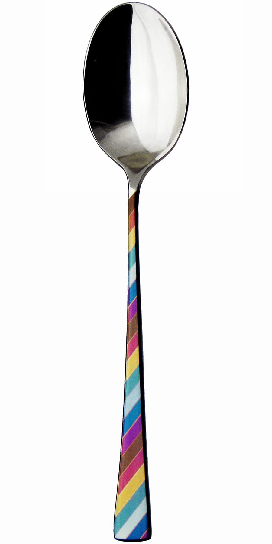 Nagao Dinner Spoon Stainless Steel Made in Japan -Niji- 17.8cm 18-8 Multi-colored