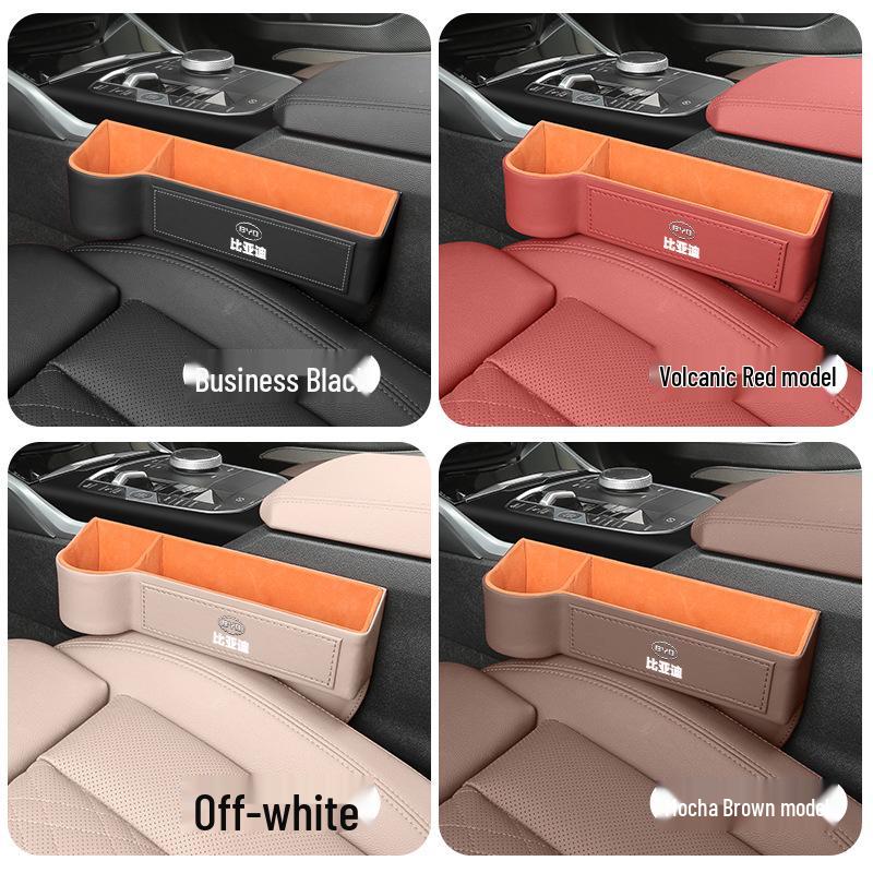 

Органайзер для хранения в щель между сиденьями автомобиля BYD для моделей Yuan Pro, Song, Qin Plus, Tang DMI и Han Driver s Seat [One Piece]