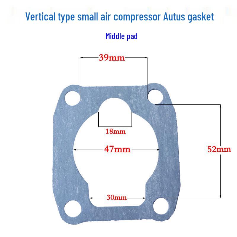 Ribao Air Compressor Piston Accessories: Paper Gasket, Cylinder Head, Liner, Asbestos Sealing Gasket