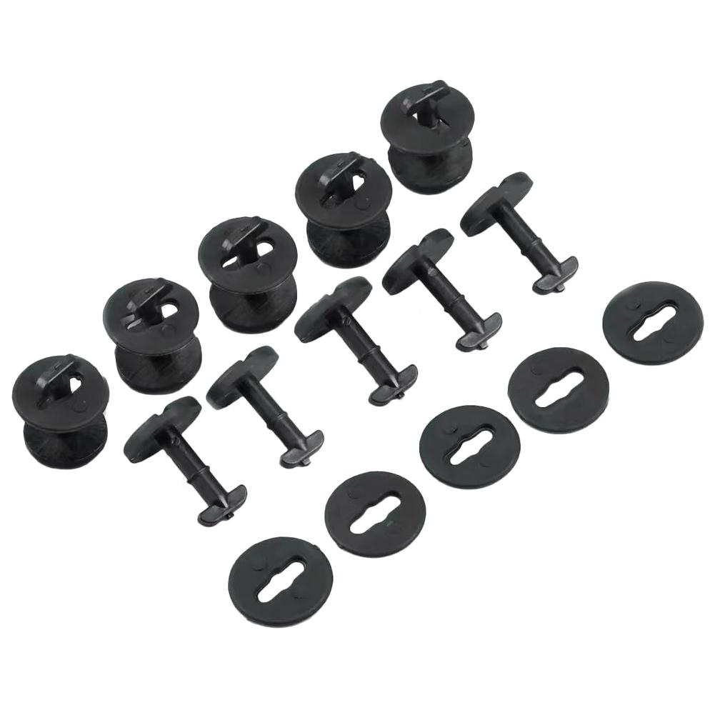 10Pcs Floor Carpet Mat Clips Twist Lock With Washers For BMW E32 E34 E36 E46 3 Series E38 E39 5 7 Series Auto Replace Fasteners