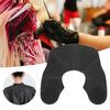 Silicone Barber Salon Shawl Collar Hair Dye Cape Haircut Hair Cutting Coloring Accessory