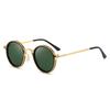 Latest Classic Vintage Sunglasses Men Round Vintage Retro UV400 Sun Eyeglasses High Quality Alloy Glasses Driving Fishing Sunglass