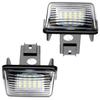 License Plate Light LED Lamps Peugeot 206 207 307 308 407