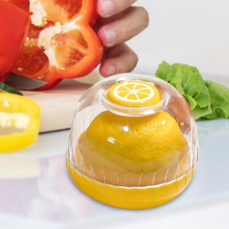 1 pezzo Contenitori Crisper Creativi per Frigorifero da Cucina per Verdura Frutta Cipolla Avocado Pomodori Limone Scatola Contenitore per Mantenere la Freschezza