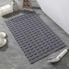 Anti-drop Anti-slip Floor Mat Draining Hole Shower Foot Scrubber Bathroom Foot Pedal  Washroom