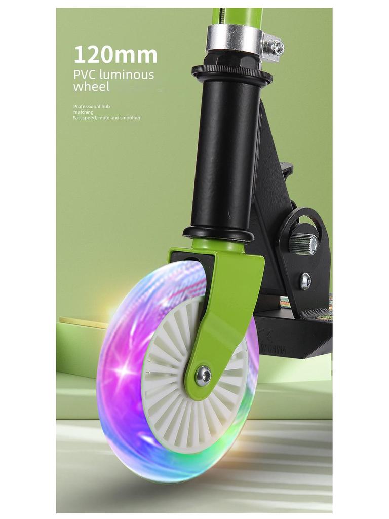 New children's aluminum alloy scooter for outdoor adventures