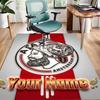 Ajax FC Design Area Rug Personalized Name- Non-Slip, Soft & Cozy Floor Mat for Living Room, Office - Indoor/Outdoor Carpet