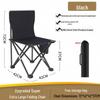 OEING Outdoor Folding Fishing Chair with Backrest
