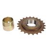 Bike Freewheel Adapter Set Professional 30.5mm Freewheel Adapter 22T Single Speed Freewheel Kit for