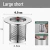 304 Stainless Steel Hair Filter Floor Drain Screen