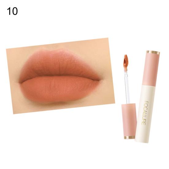 2.4g Lip Lacquer Waterproof Velvet Moisturizing Advanced Matte Long Lasting Non Stick Easily Colored