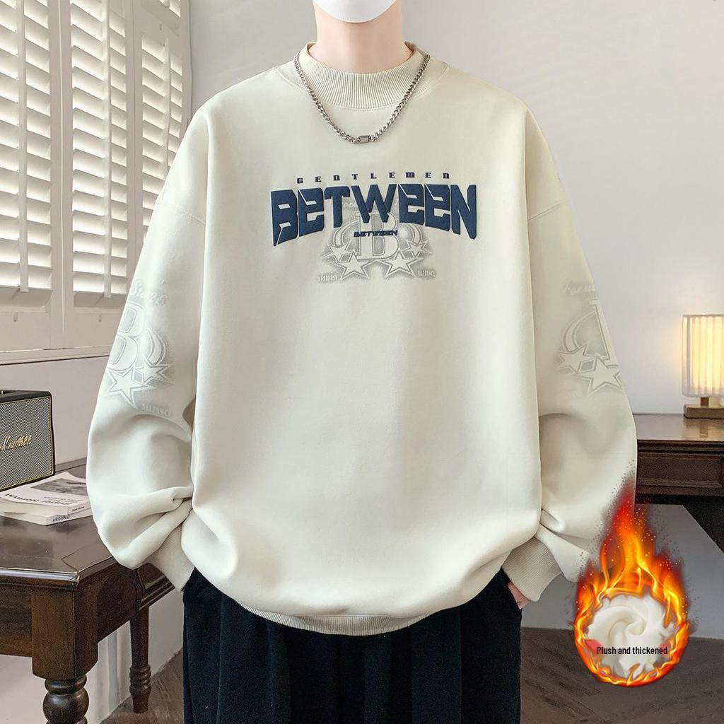 Fleece-Lined Thick Hoodie for Boys and Teens - Autumn/Winter Long-Sleeve Warm Wear