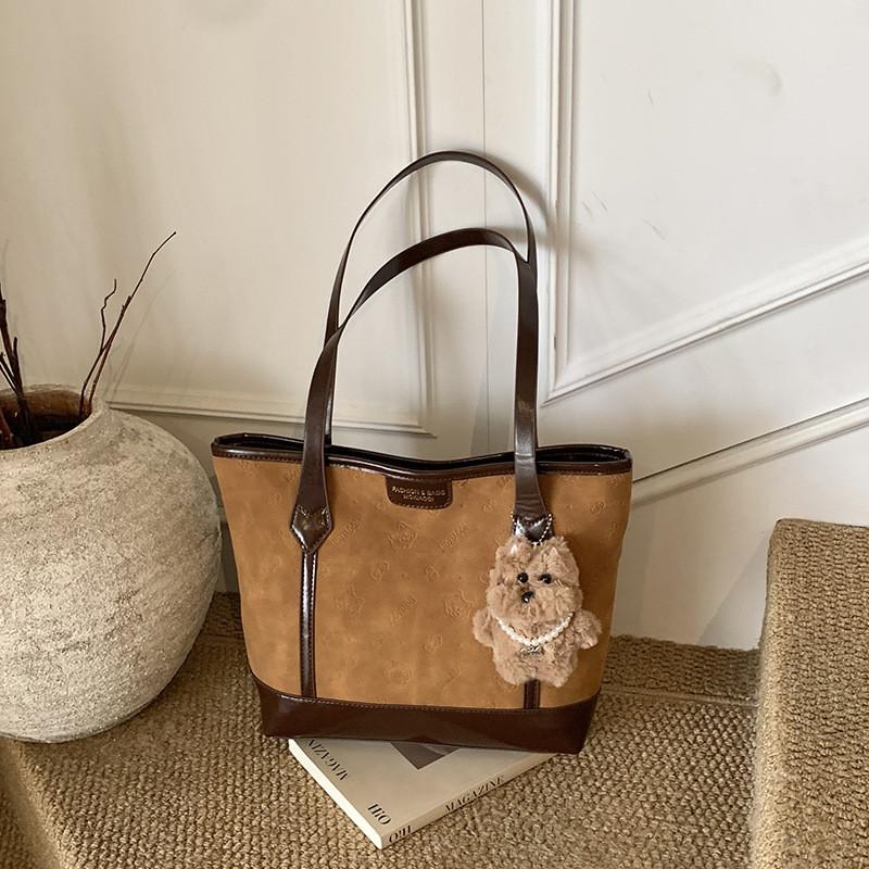 Pu Tote Bag For Women With Street Style Large Capacity Daily Use