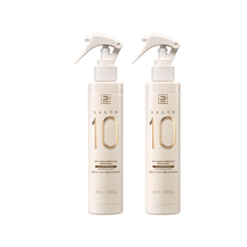 

Mise En Scene Salon 10 No-wash Hair Ampoule Treatment 200ml 2ea Korea Beauty
