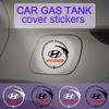 1Pcs For Hyundai I20 I10 Sonata I40 Santafe IX35 I30 Solaris GDI Car Styling Reflective Vinyl Body Side Fuel Tank Cap Stickers B32